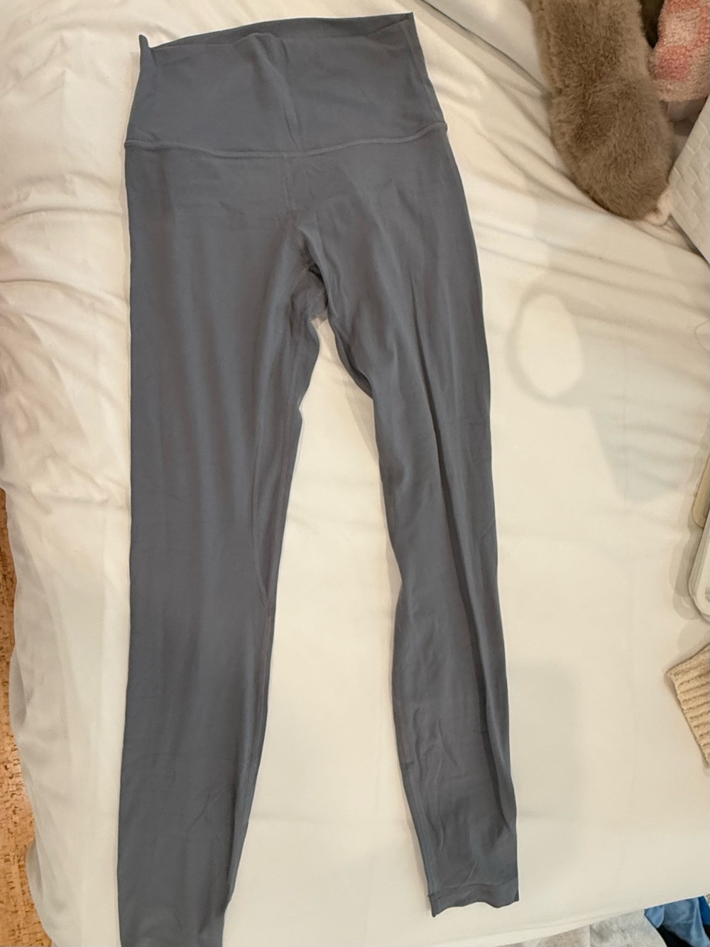 High-Waist Lululemon Leggings - Gray